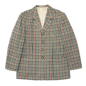 Sundazed (Germany) 70s Vintage Academia Glen Check Tweed Sports Jacket : L